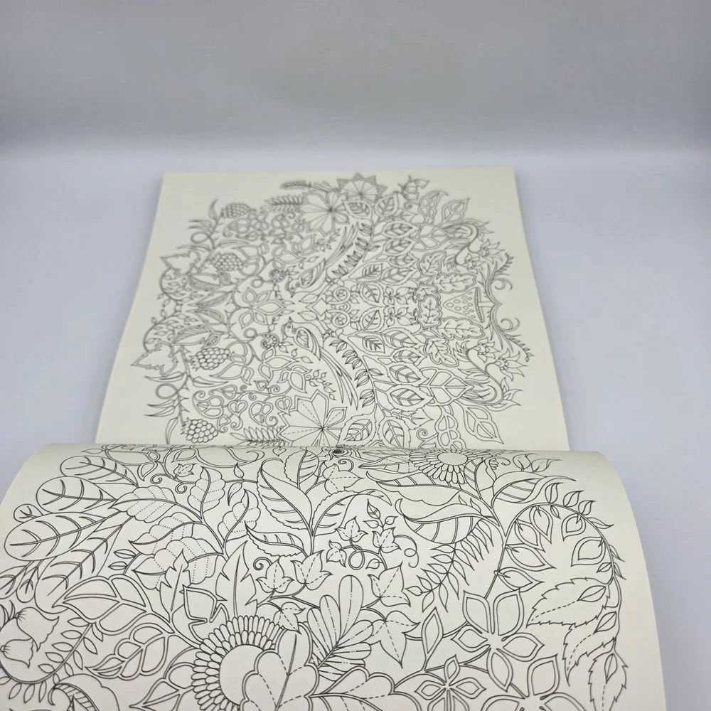 Enchanted Forest An Inky Quest‎ & Coloring Book By Johanna Basford Adults Youth